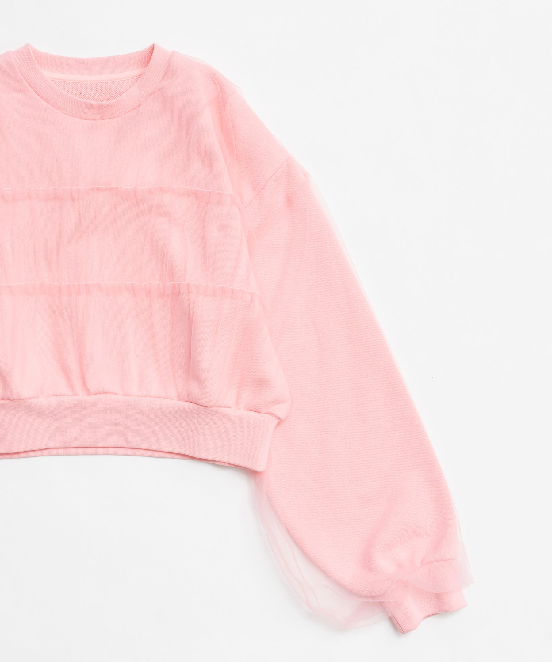 【PRE-ORDER】Tulle Layered Sweatshirt