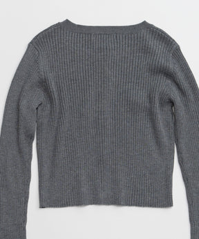 【26AUTUMN PRE-ORDER】Layered Shirt Knit