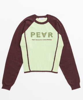 【25SPRING PRE-ORDER】PEAR Logo Knit Tops