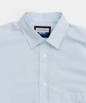 [Italian Dead Stock Fabric] Prime-Over Maxi Shirt Coat