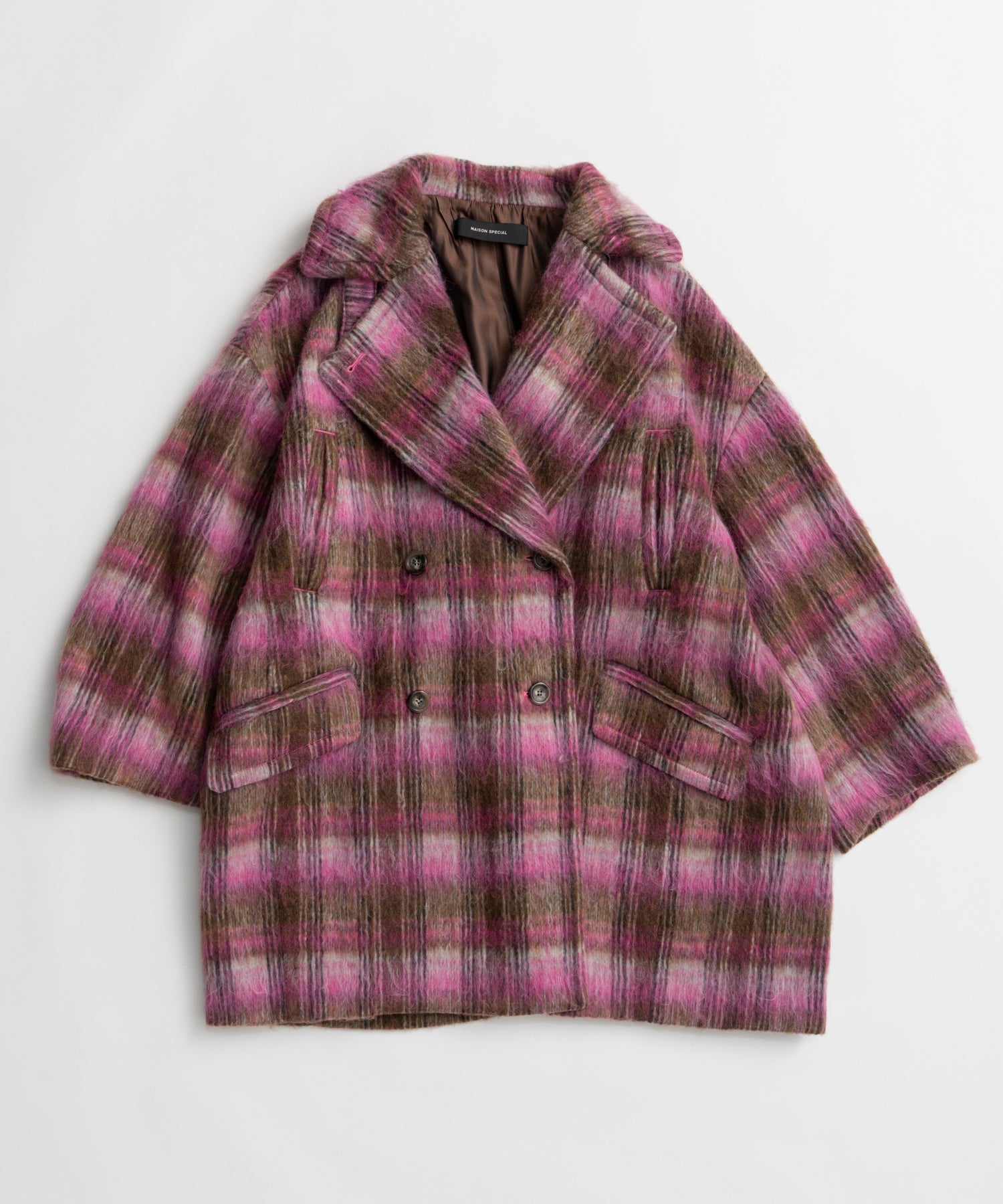 【26WINTER COLLECTION】Mohair Shaggy Coat