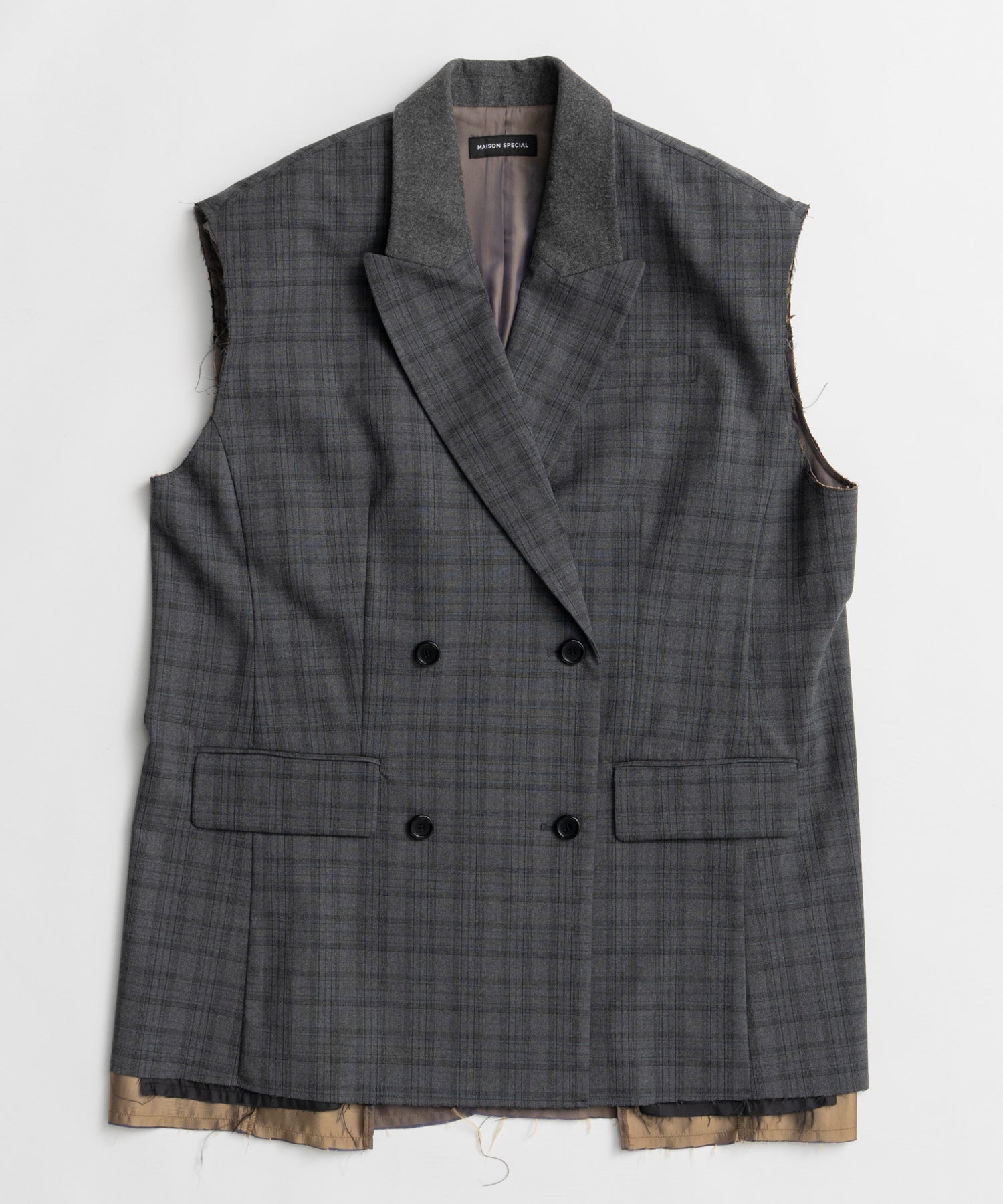 【26AUTUMN PRE-ORDER】Classic Bicolor Oversized Vest