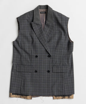 【26AUTUMN PRE-ORDER】Classic Bicolor Oversized Vest