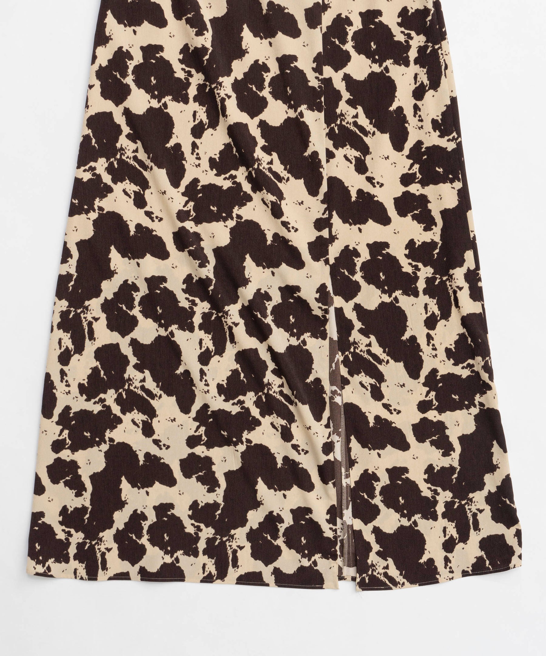 【25SPRING PRE-ORDER】COW Printed Maxi Skirt