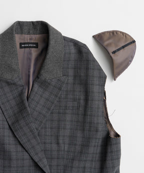 【26AUTUMN PRE-ORDER】Classic Bicolor Oversized Vest