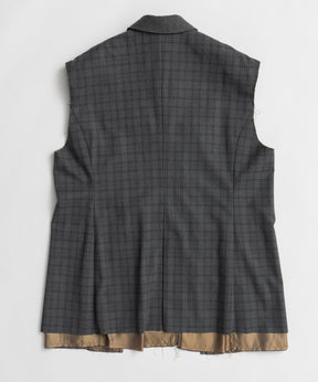【26AUTUMN PRE-ORDER】Classic Bicolor Oversized Vest