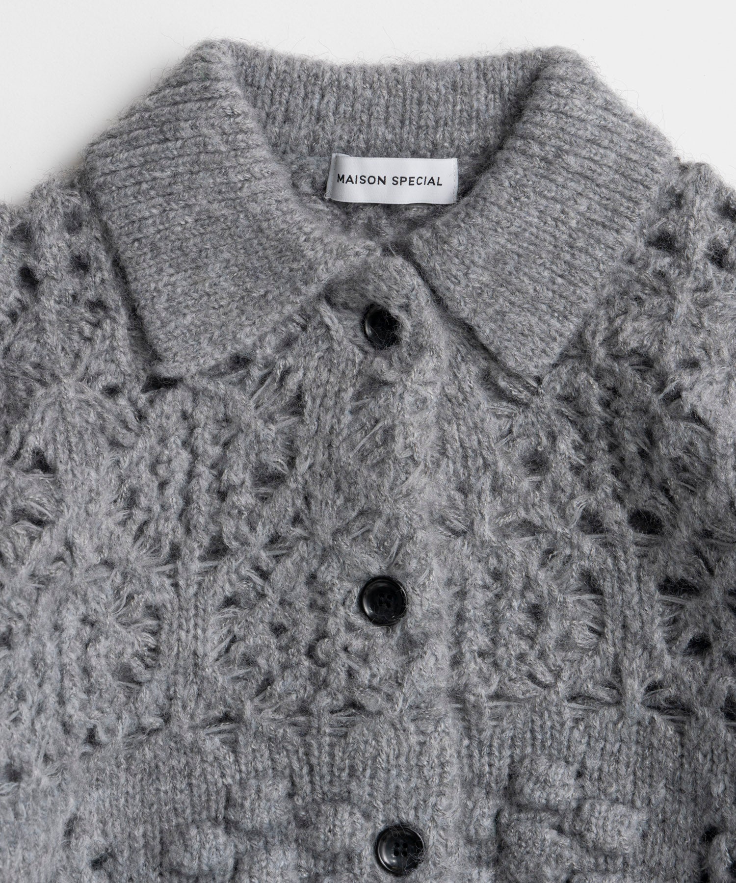 【26WINTER PRE-ORDER】Floral Mesh Cardigan