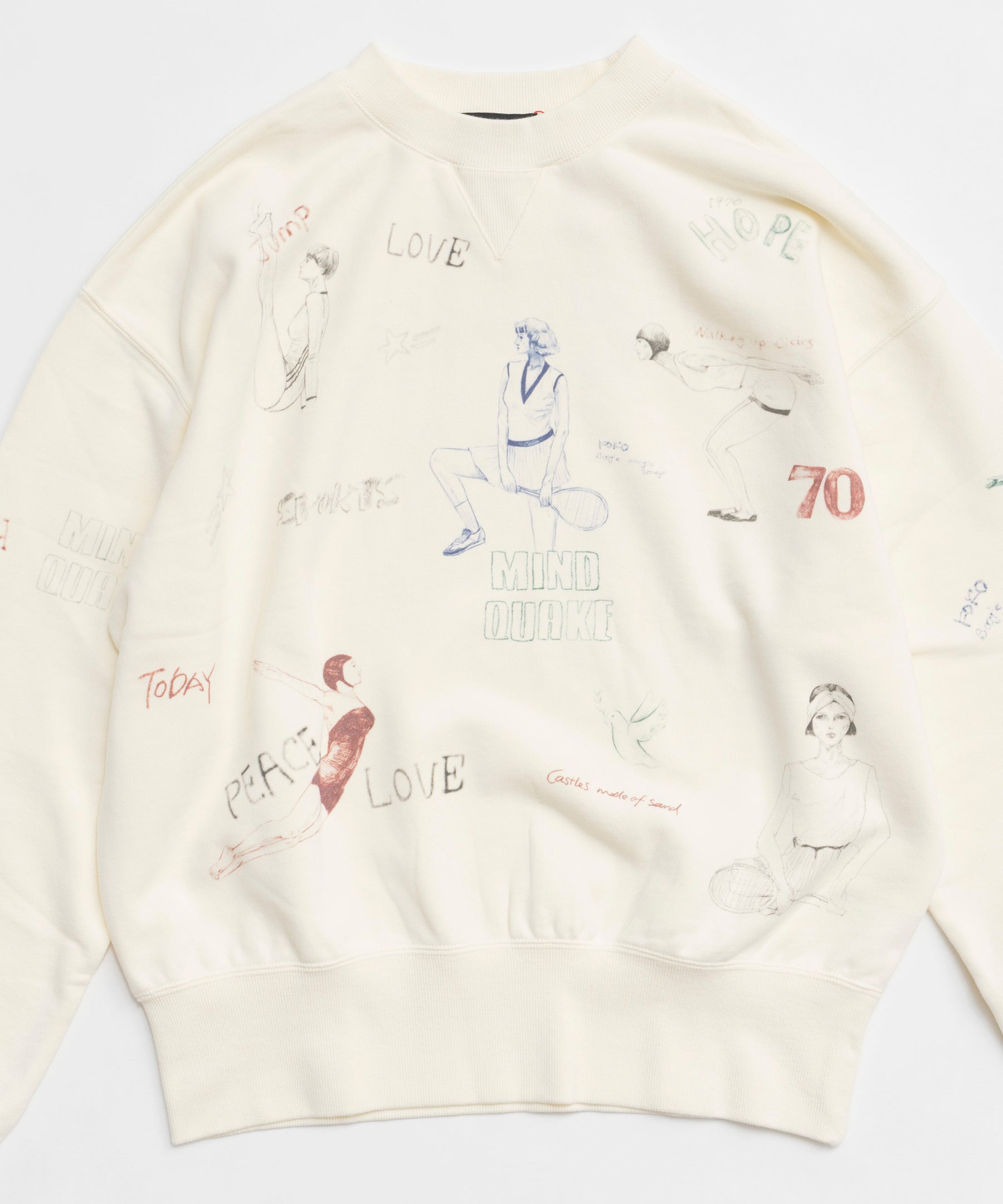 【24WINTER PRE-ORDER】Vintage Style Drawing Sweatshirt