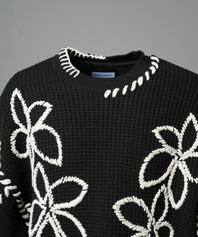 Gradation Short Length Prime-Over V-Neck Knit Pullover