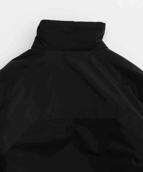 【23AW PRE-ORDER】Tech Different Material Combination Eyelet Stand Collar Zip Blouson