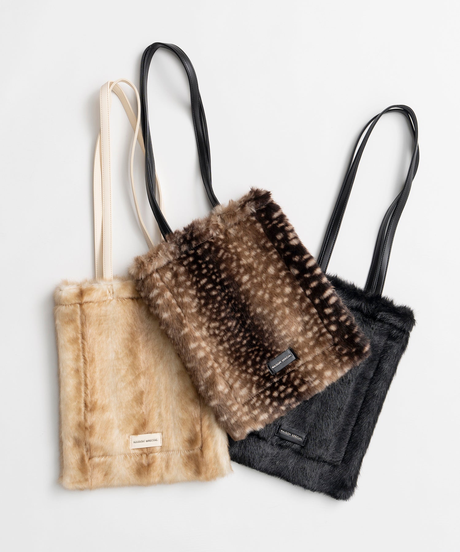 MS Basic Fur Tote Bag