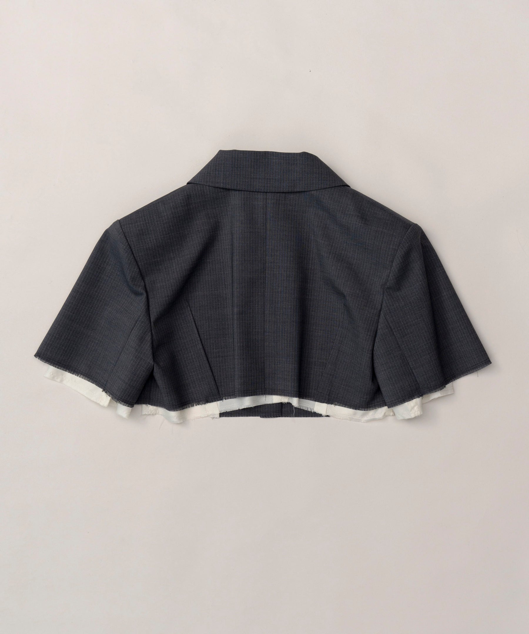 SALE】Half Sleeve Cropped Jacket
