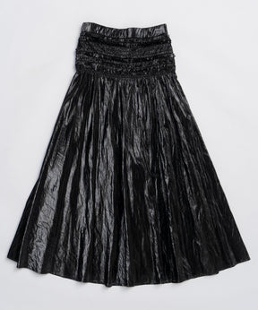 [25Winter预订]金属耀斑裙