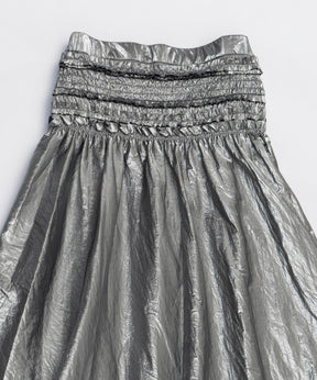 [25Winter预订]金属耀斑裙