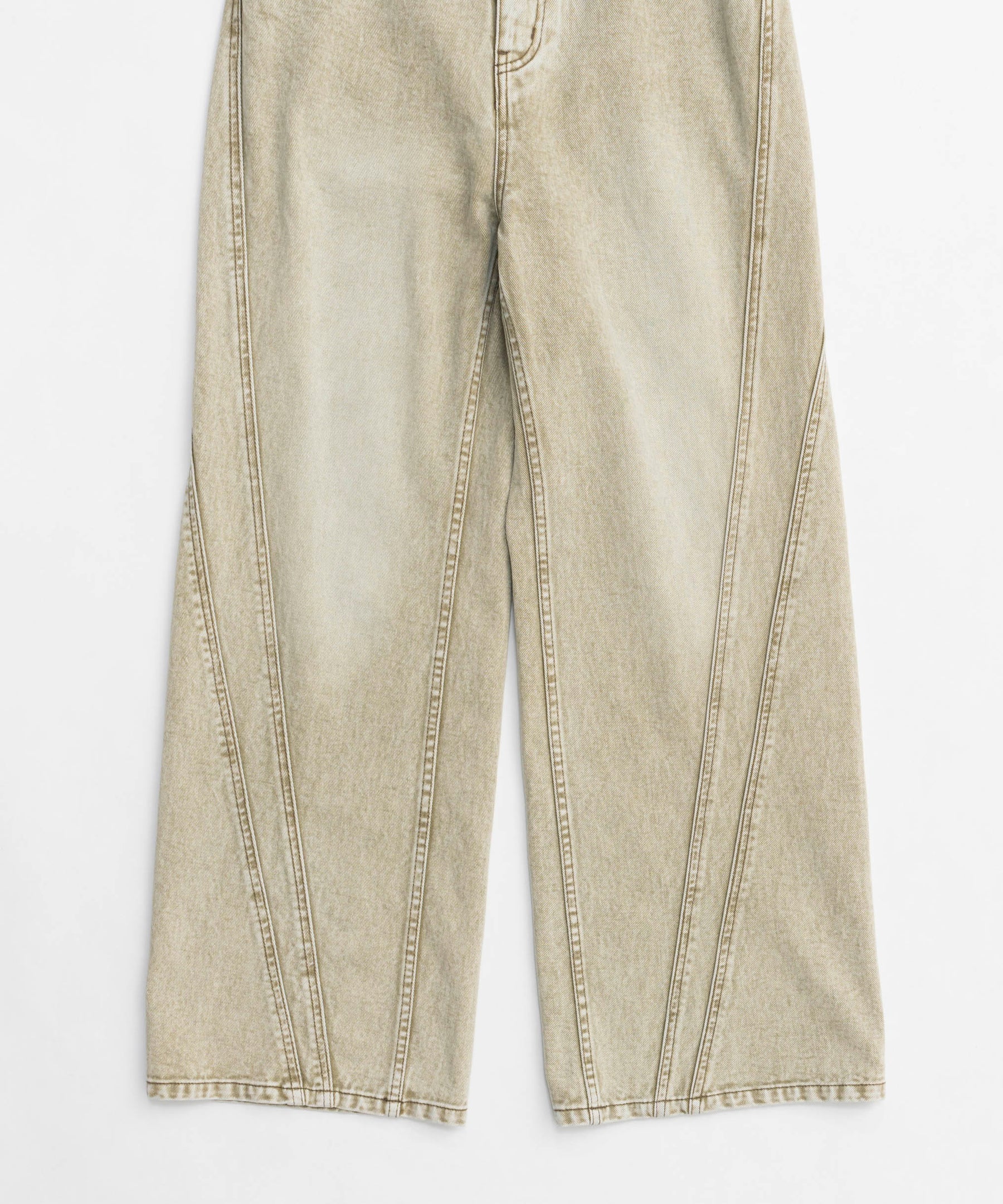 【25SPRING PRE-ORDER】Wide Straight Colored Denim Pants