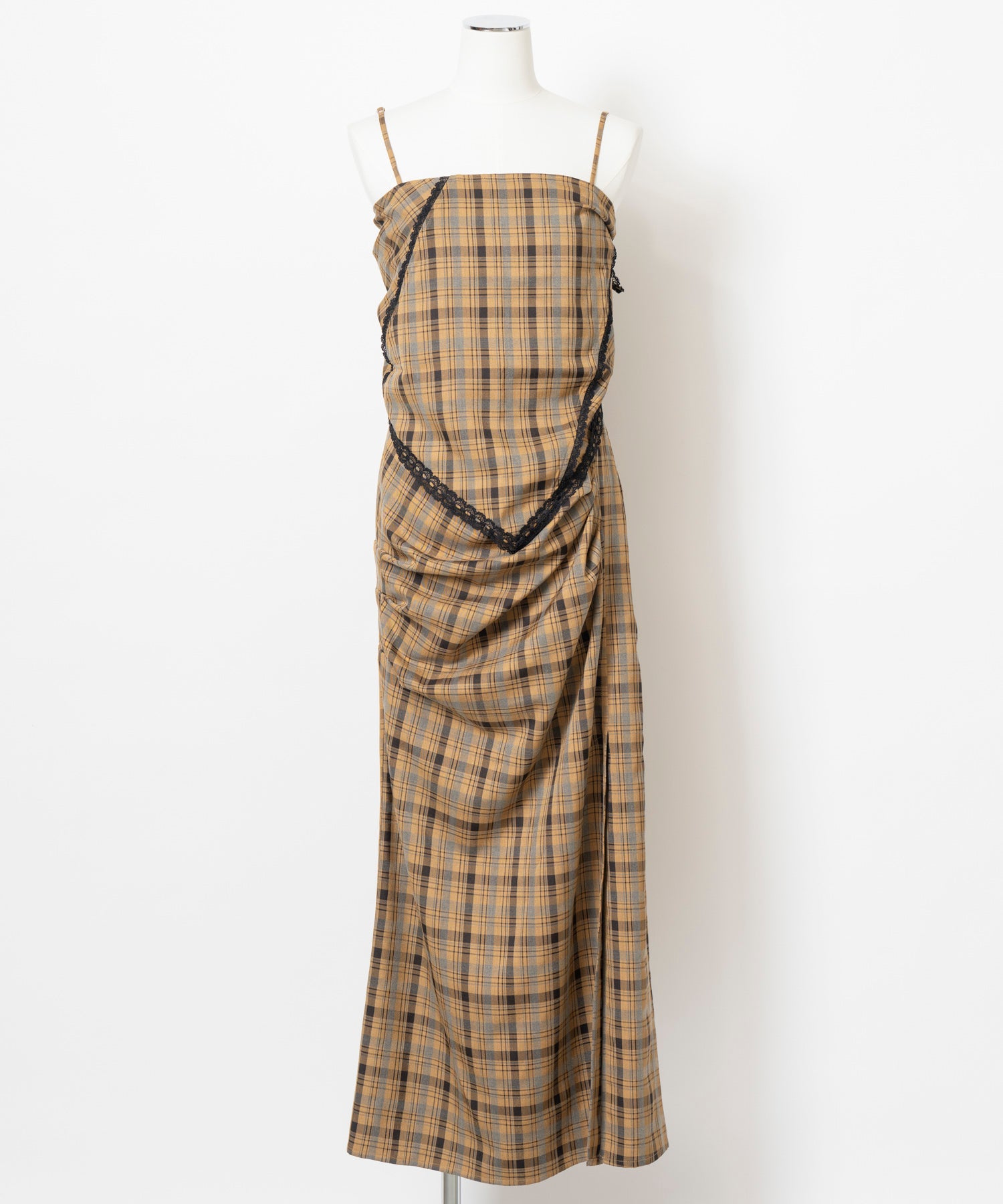 Drape Dress with Babushka