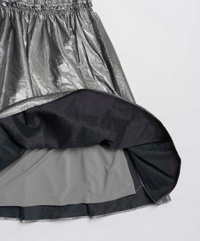 [25Winter预订]金属耀斑裙