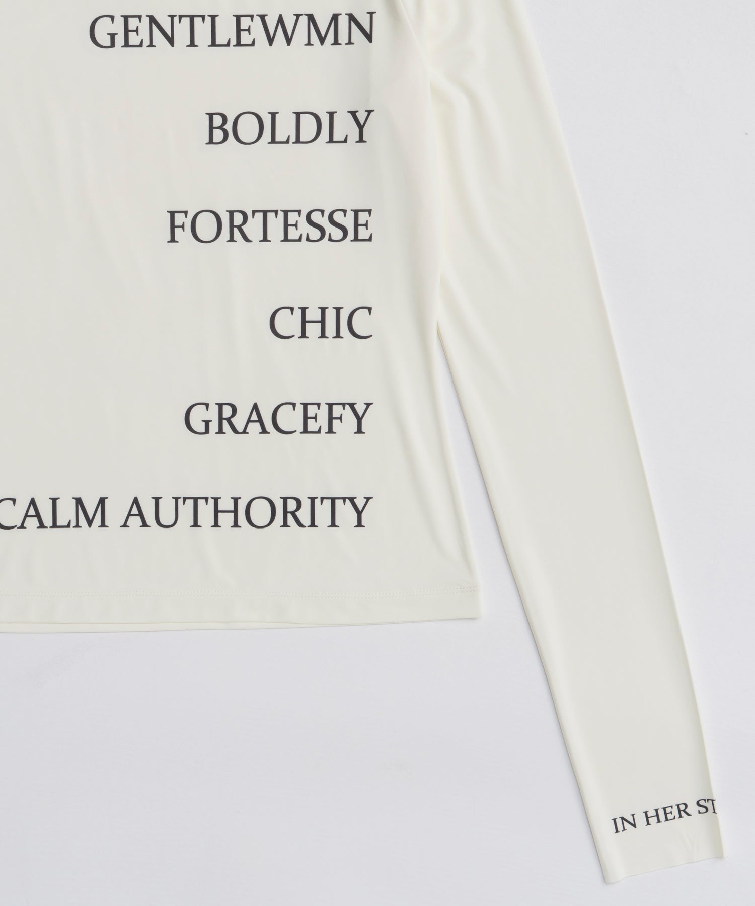 [26SPRING PRE-ORDER] Logo Sheer Top