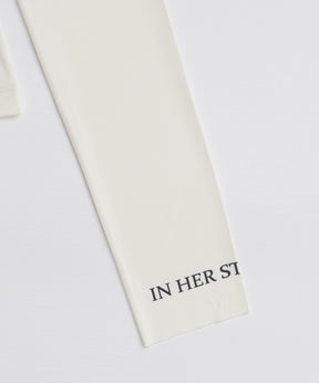 [26SPRING PRE-ORDER] Logo Sheer Top