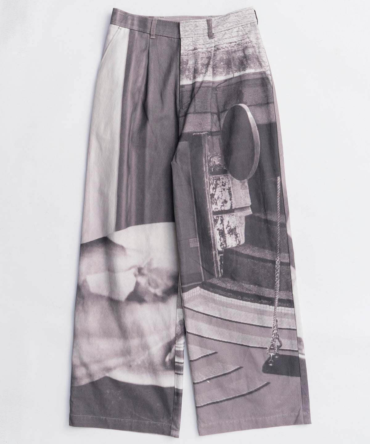 【25WINTER 2nd PRE-ORDER】Cityscape Photo Collage Pants