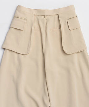 [25WINTER PRE-ORDER] Pocket Belt Double Cross Pants