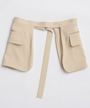 [25WINTER PRE-ORDER] Pocket Belt Double Cross Pants