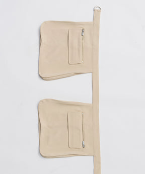 [25WINTER PRE-ORDER] Pocket Belt Double Cross Pants