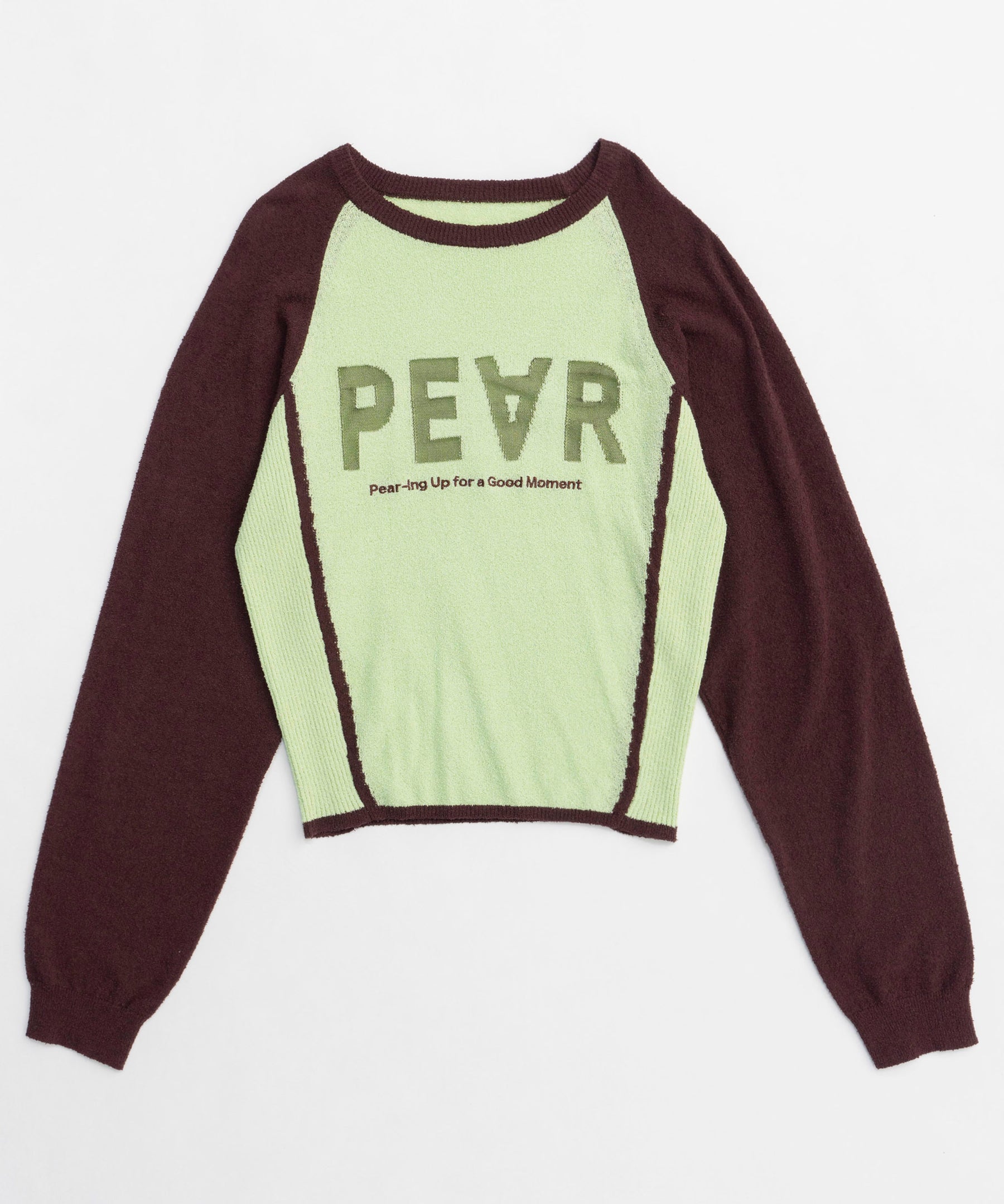 【25SPRING PRE-ORDER】PEAR Logo Knit Tops