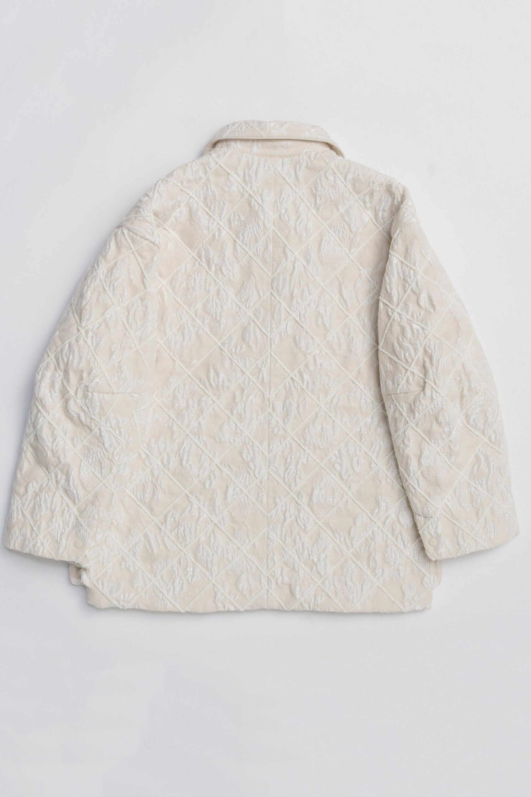[25WINTER PRE-ORDER] Multi Fabric Mole Quilted Blouson