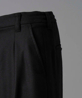 [Italian Dead Stock Fabric] ONE-TUCK WIDE PANTS (Copy)