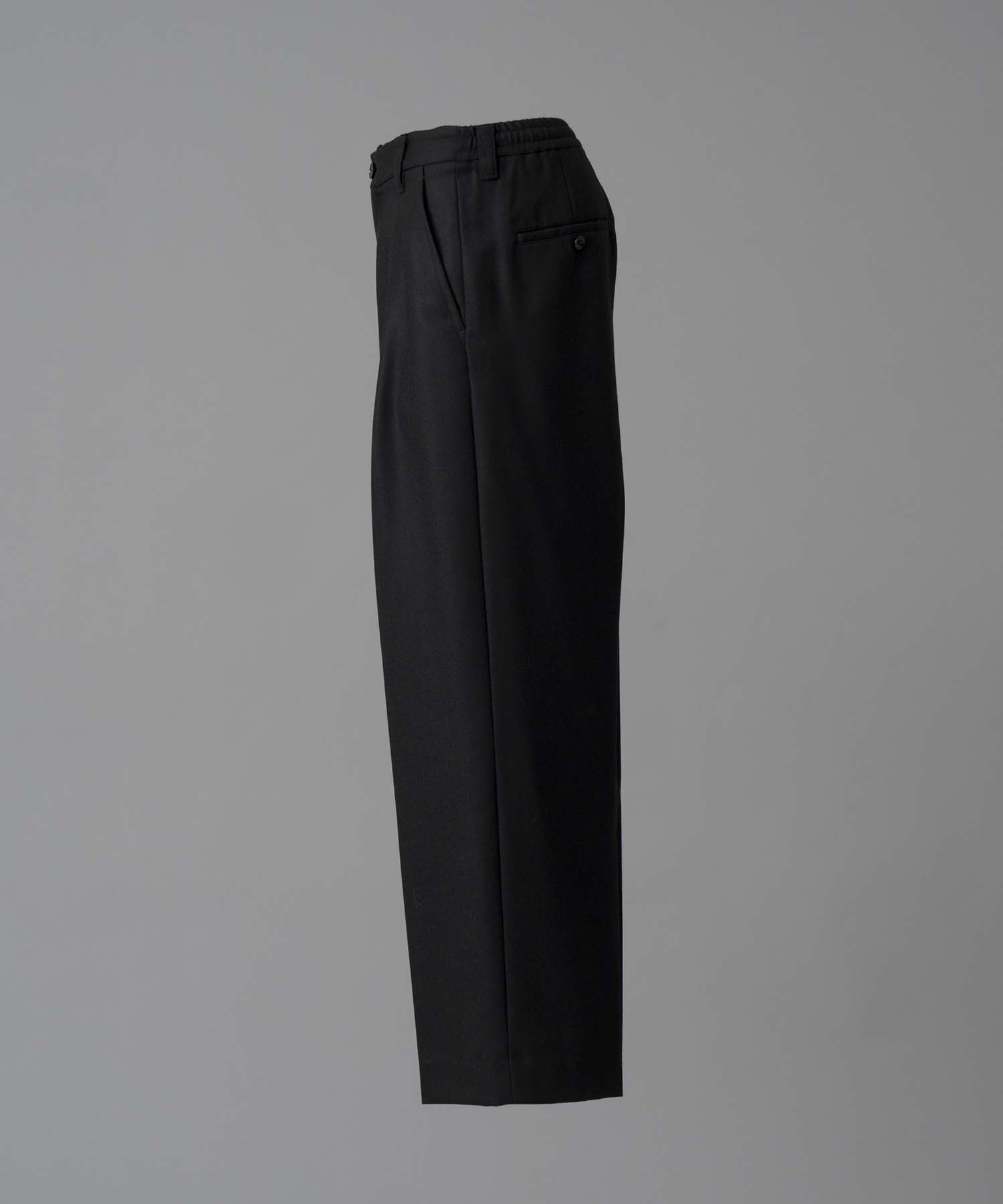 [Italian Dead Stock Fabric] ONE-TUCK WIDE PANTS (Copy)