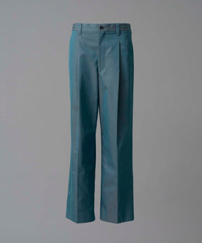 120/2/2/2/2/2/SUVIN COTTON GABARDINE PRIME-WIDE ONE TUCK PANTS