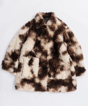 Multi Fabric Over Coat