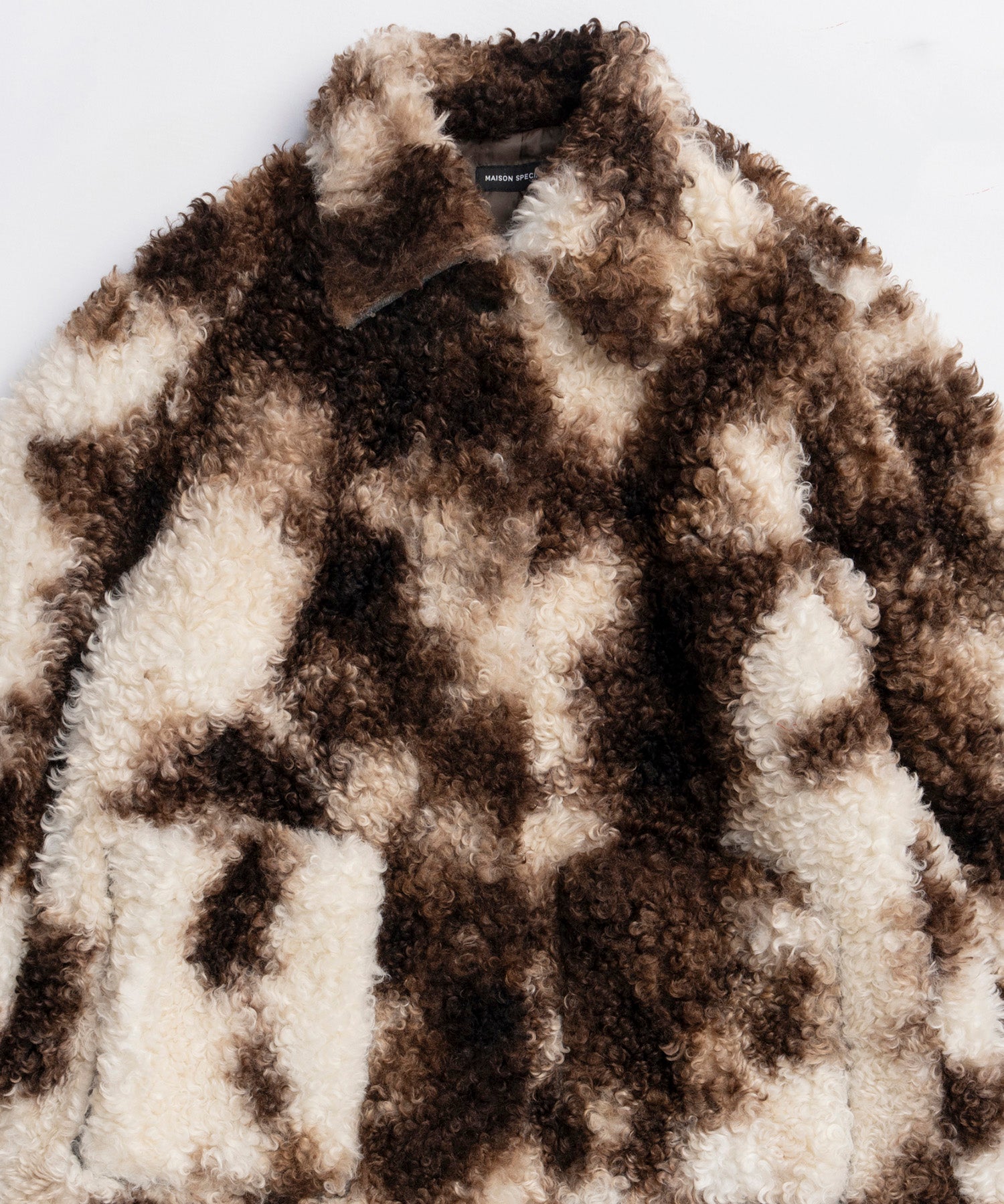 Multi Fabric Over Coat