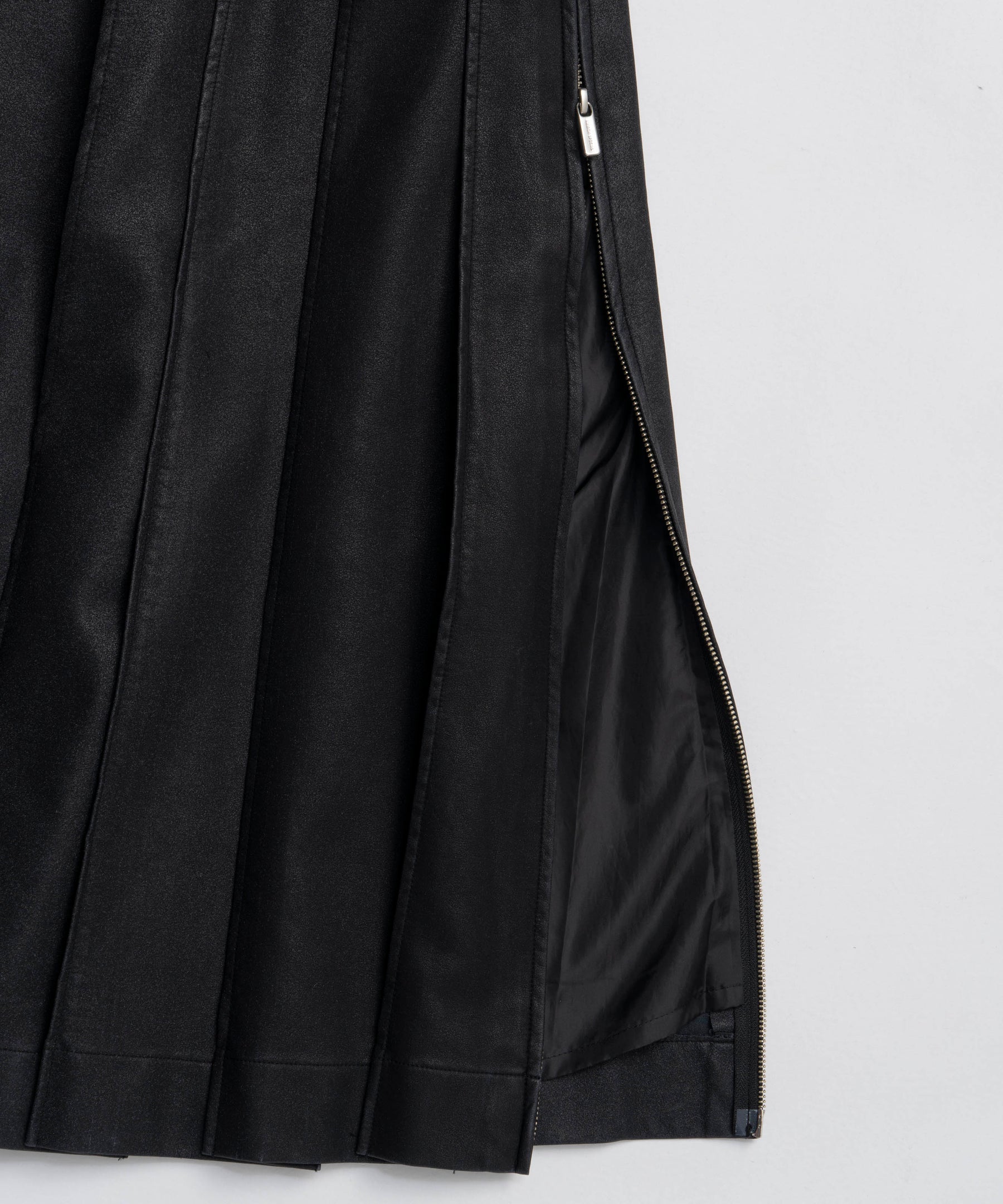 [25Winter预购]素食皮革中长裙