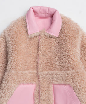 [25WINTER PRE-ORDER] Reversible Mouton Coat