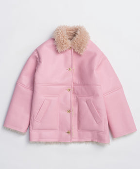 [25WINTER PRE-ORDER] Reversible Mouton Coat