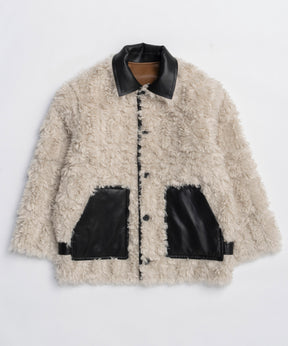 [25WINTER PRE-ORDER] Reversible Mouton Coat