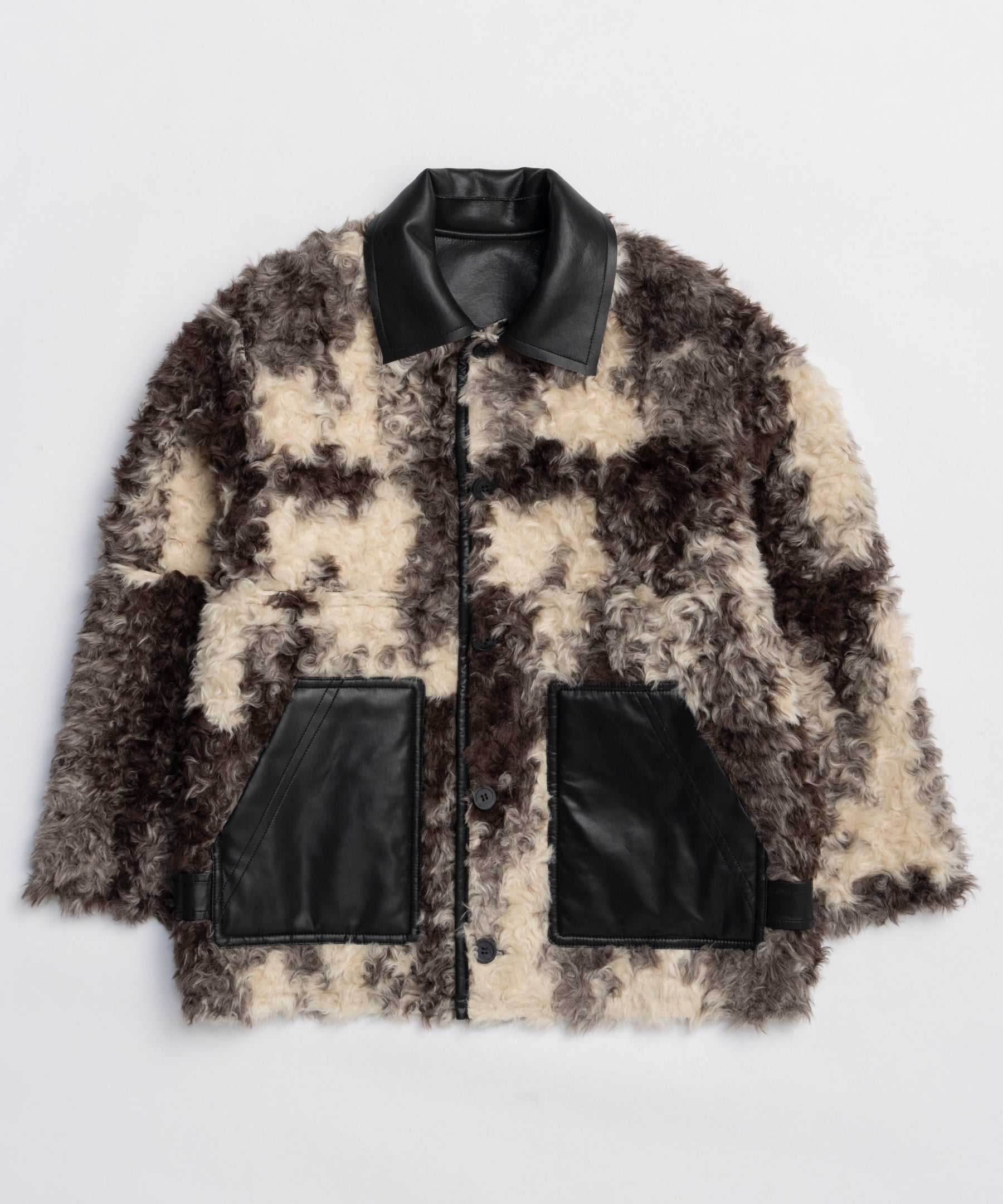 [25WINTER PRE-ORDER] Reversible Mouton Coat