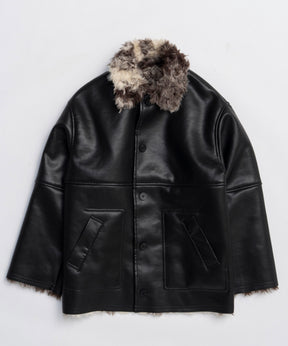 [25WINTER PRE-ORDER] Reversible Mouton Coat