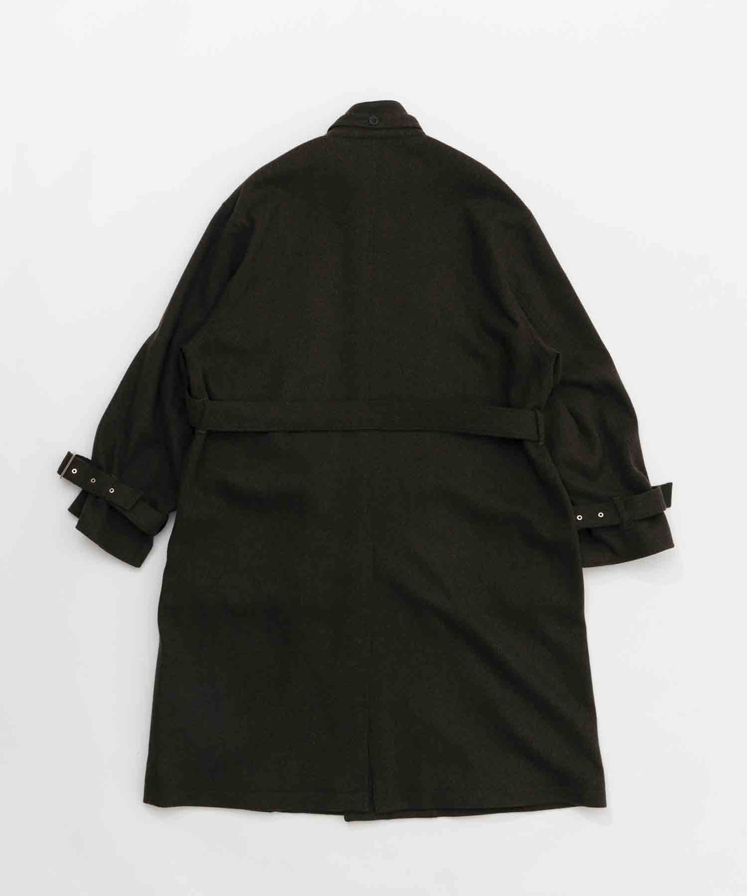 [SALE] M-47 Prime-Over Wool Belted Field Coat