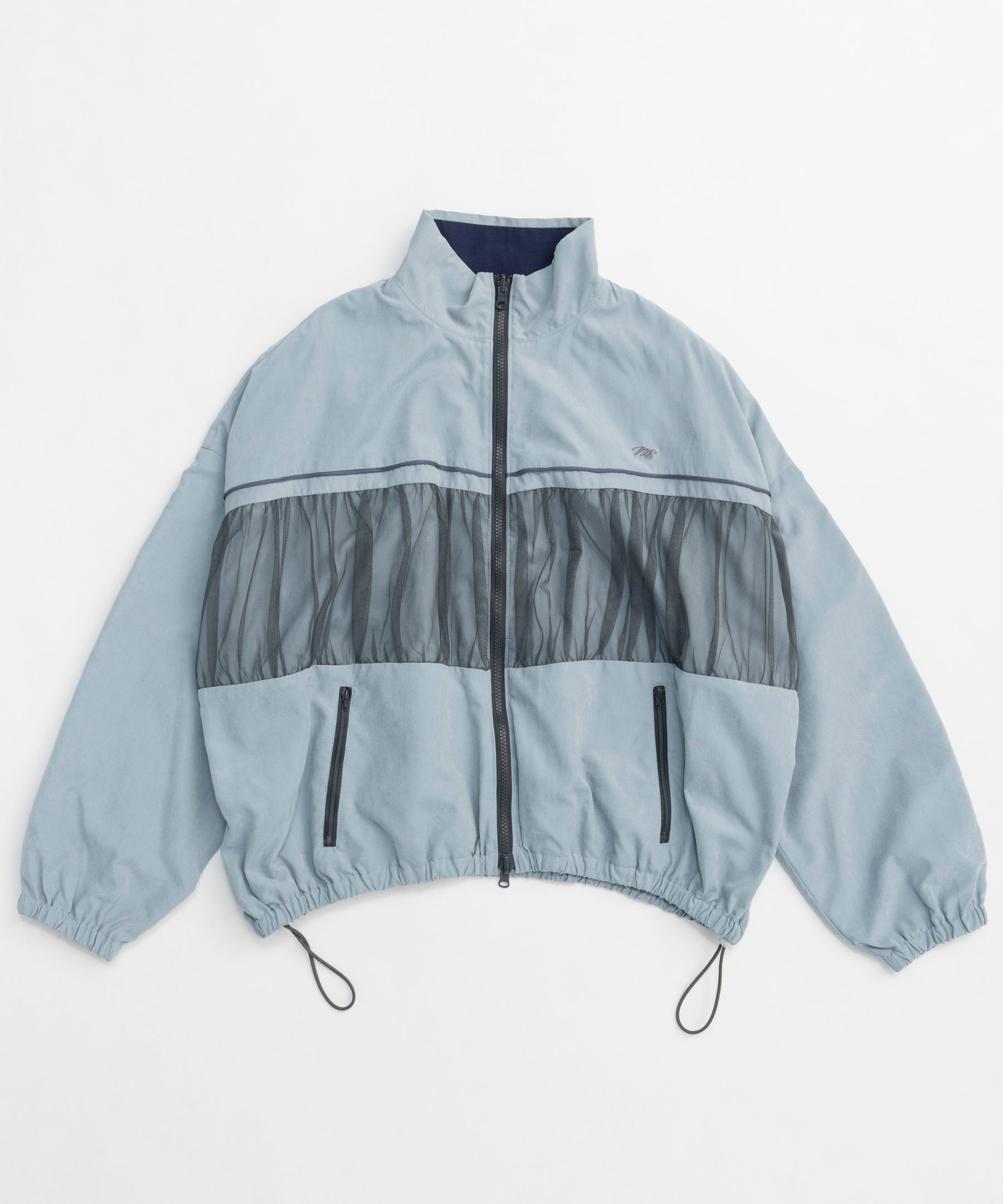 【25SPRING PRE-ORDER】Reversible Tulle Docking Track Jacket