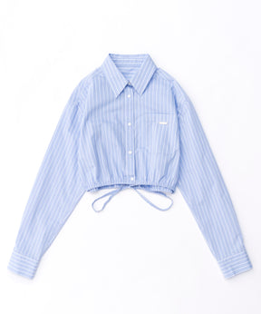【24SPRING PRE-ORDER】Sheer Short Length Shirt