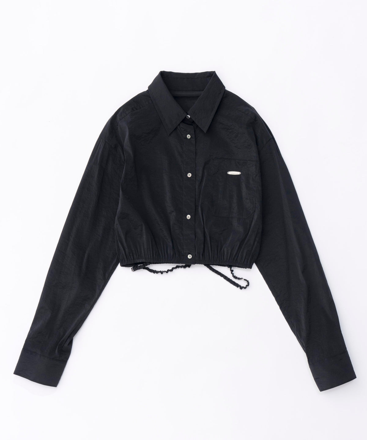 【24SPRING PRE-ORDER】Sheer Short Length Shirt