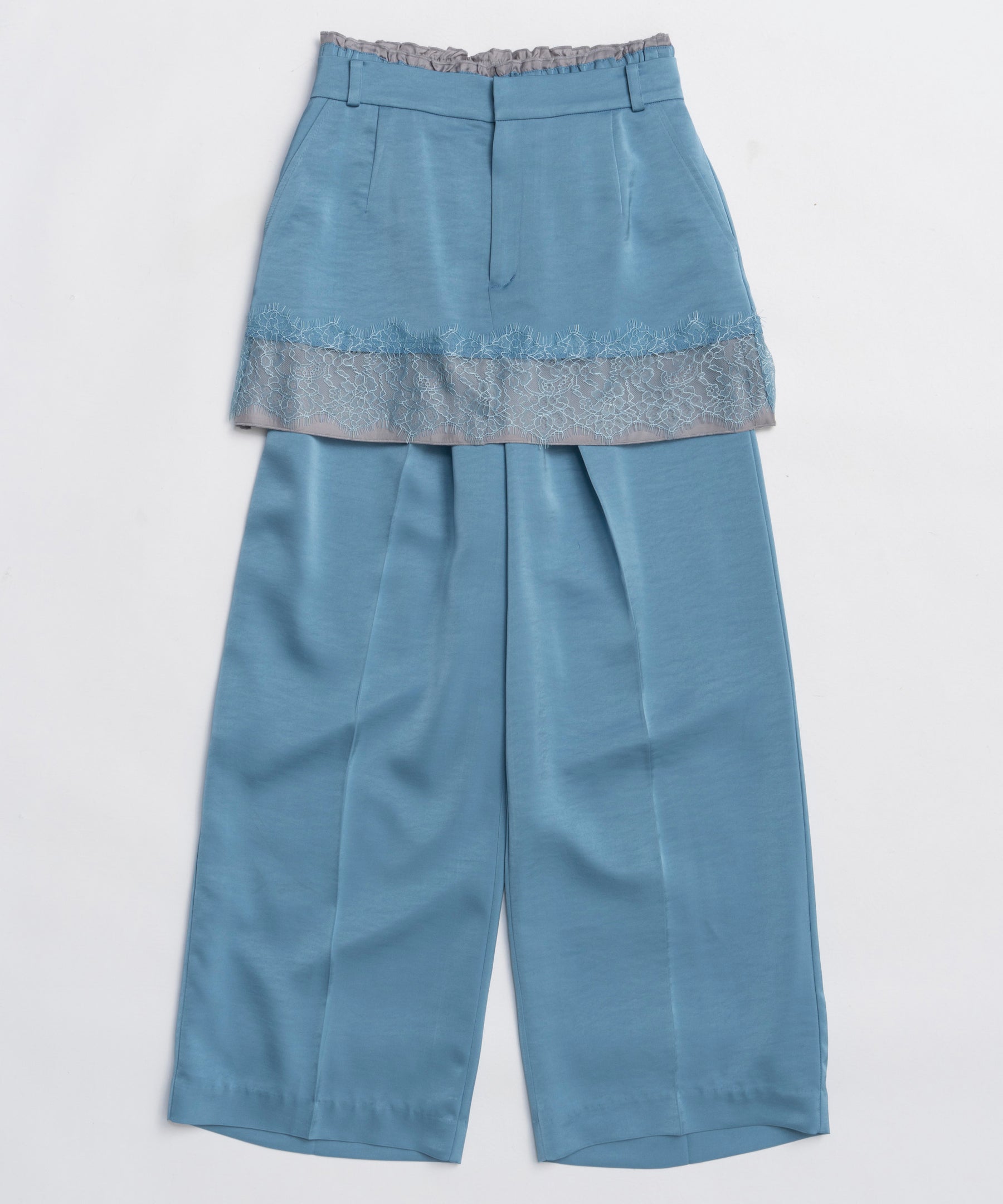 【25WINTER PRE-ORDER】Satin Skirt Pants