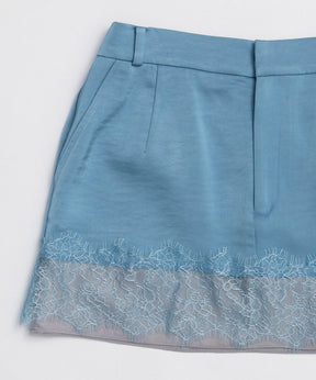 【25WINTER PRE-ORDER】Satin Skirt Pants