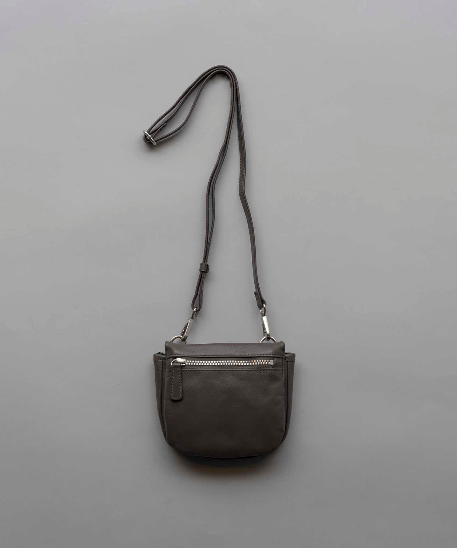 Goat Leather Flap Mini Shoulder Bag