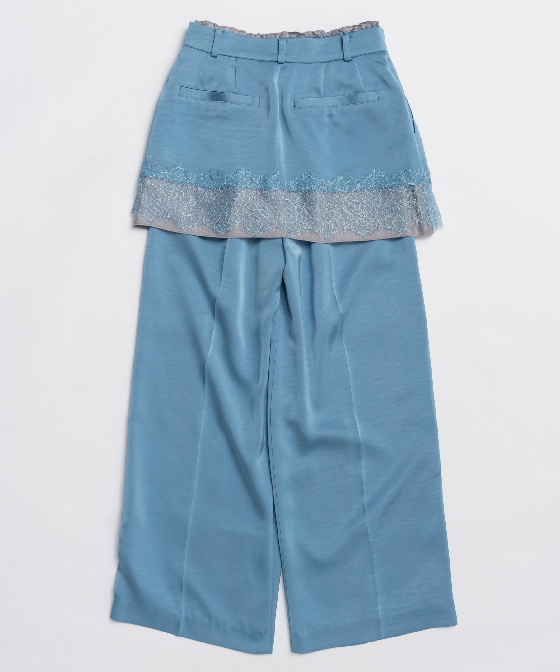 【25WINTER PRE-ORDER】Satin Skirt Pants