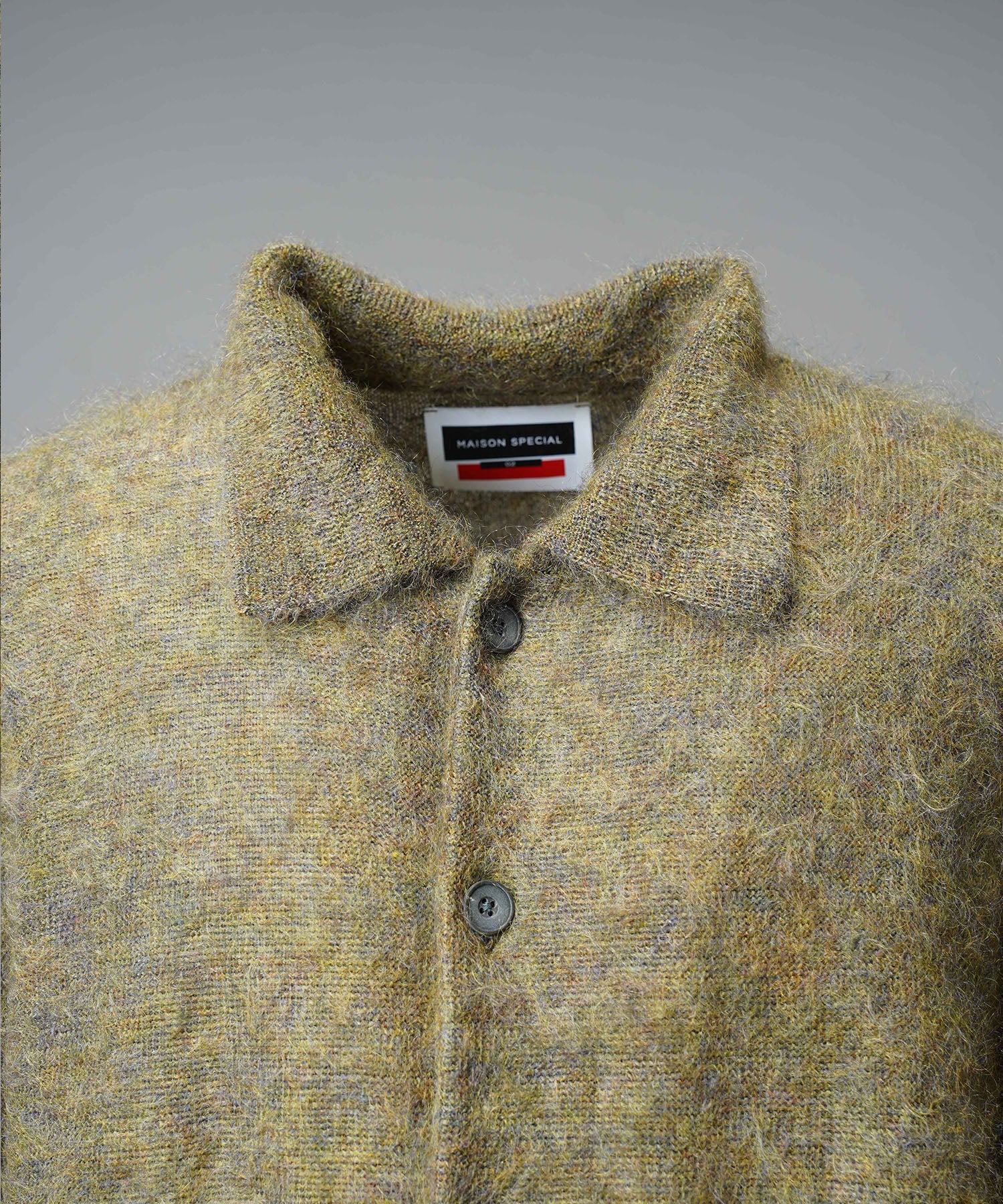 KID MOHAIR Shirt Cardigan