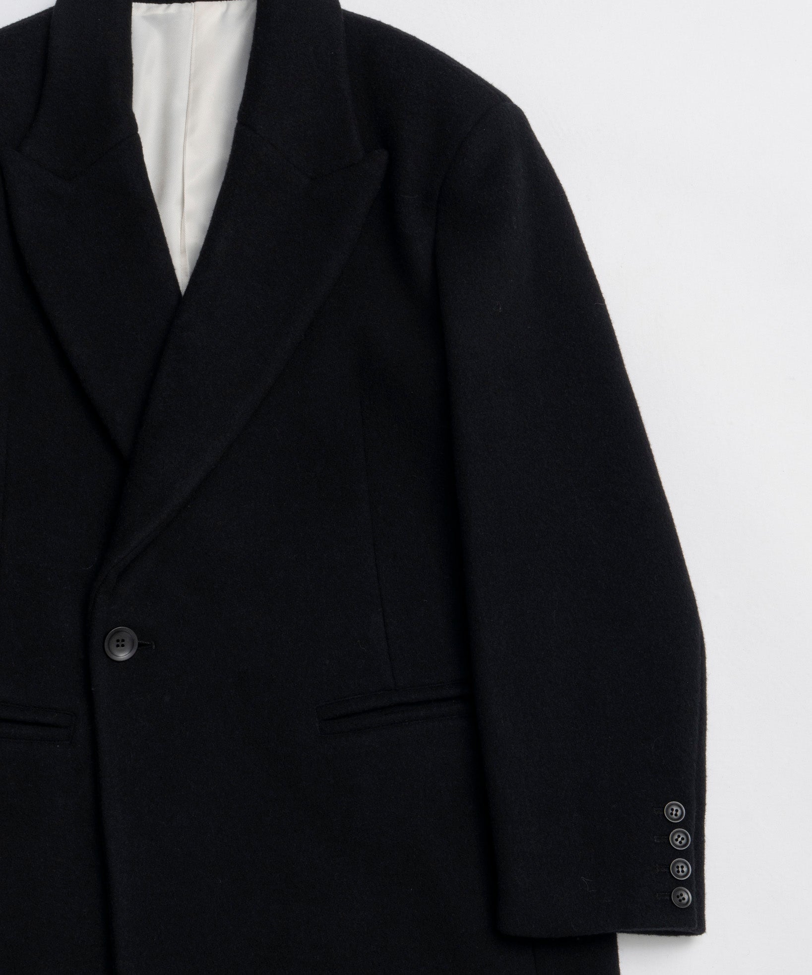 ジャケット・アウター COOTIE CA/W Melton Chester Coat Black 177943925_o1.jpg?